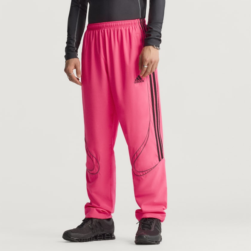 adidas Teamgeist Adicolor Track Pants - Pink | Free Shipping