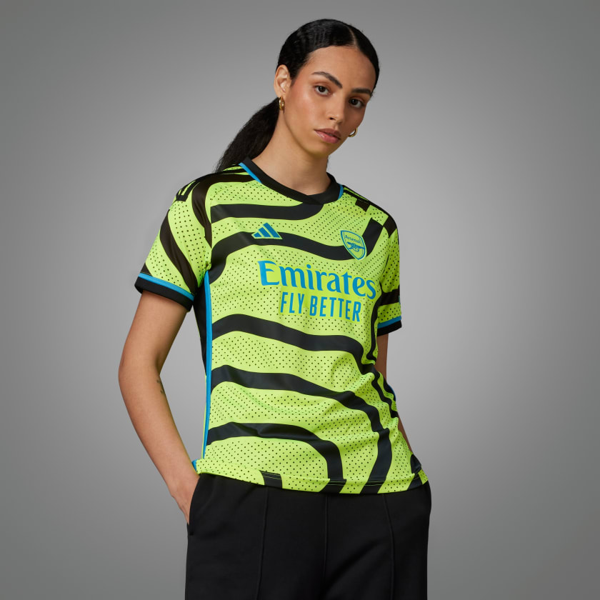 adidas Jersey Visitante Arsenal 23 24 Amarillo adidas Mexico