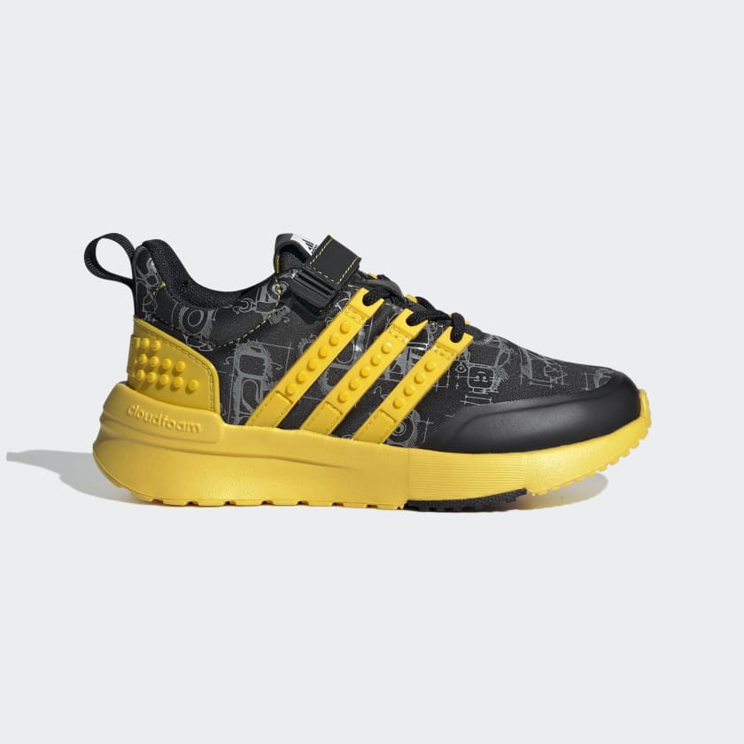 Adidas shoes black yellow clearance