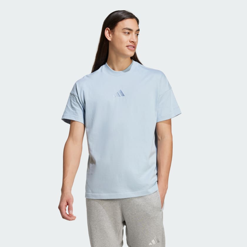 adidas ALL SZN Tee Blue Free Shipping with adiClub adidas Canada