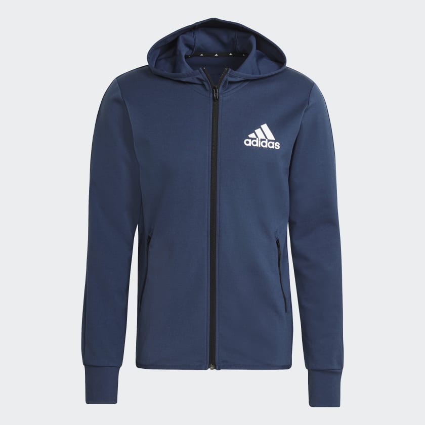Adidas designed to move motion fullzip hoodi outlet