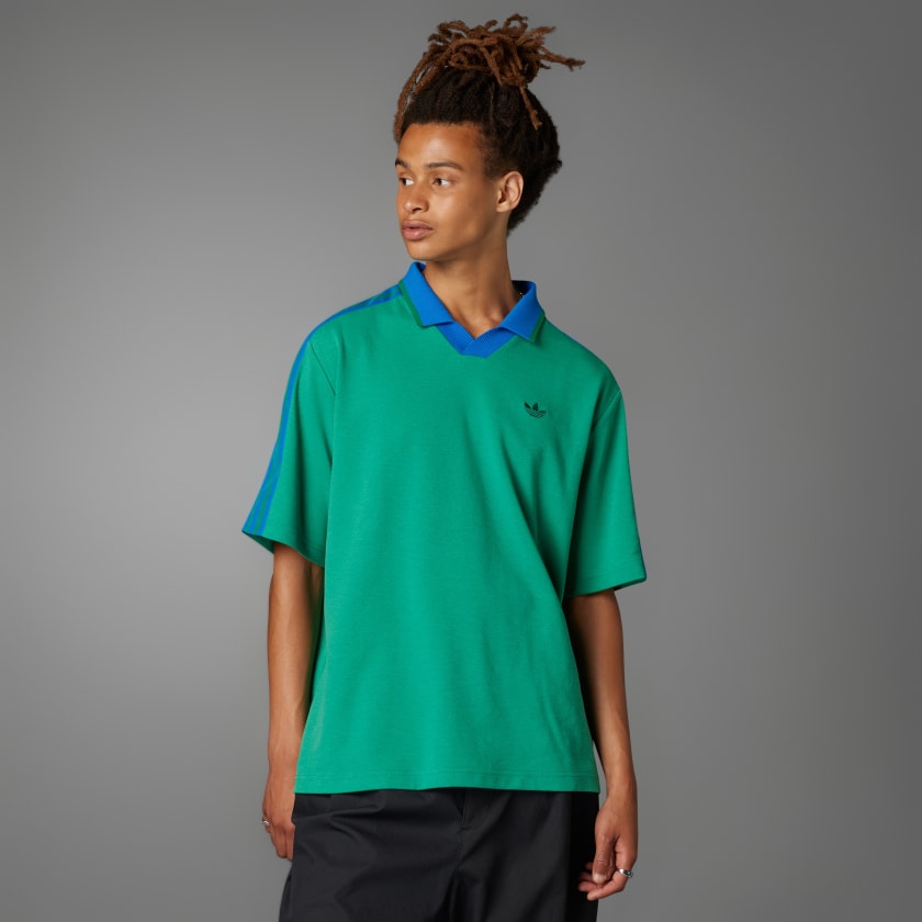 adidas Rolling Links Polo Shirt Green adidas Australia