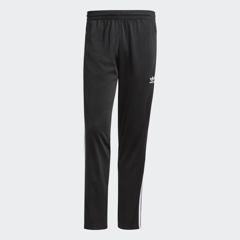 adidas ADICOLOR CLASSICS FABRIC CLASH Track Pants | Black-White | Men' |  stripe 3 adidas