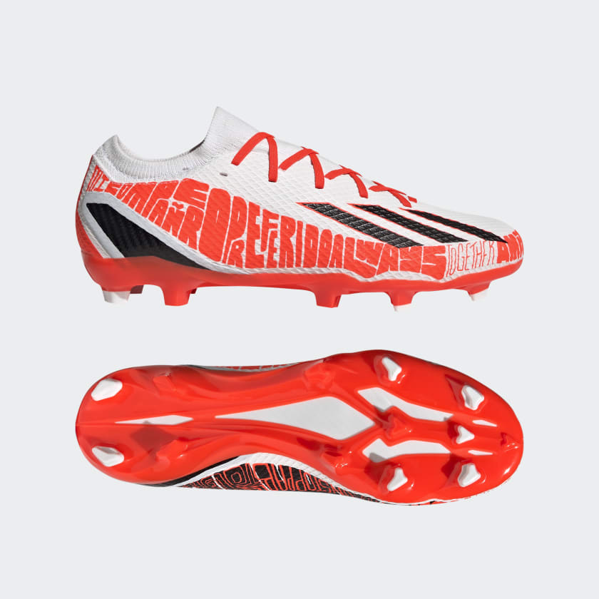X Speedportal Messi.3 Firm Ground Soccer Cleats - White | Unisex | adidas US