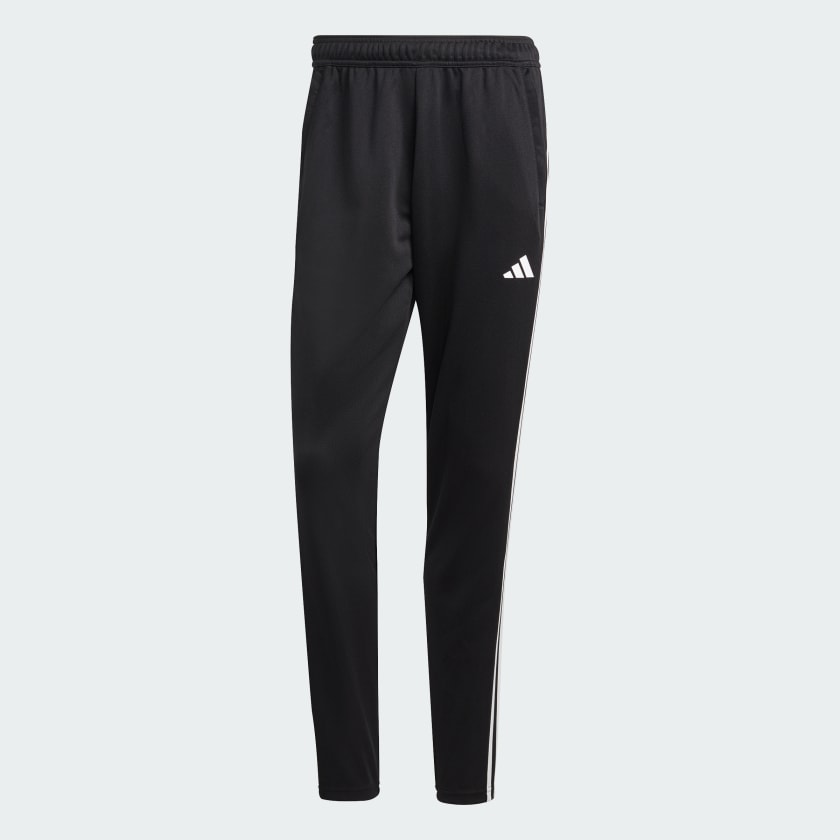 adidas Train Essentials 3 Stripes Training Joggers Black adidas UK