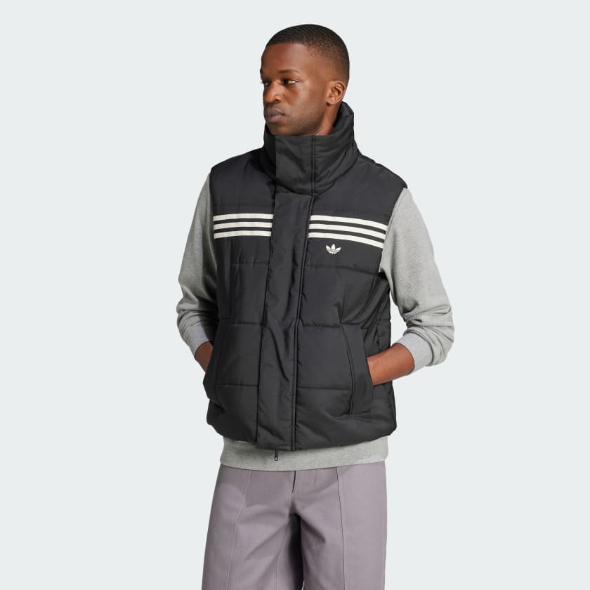 adidas Chaleco Acolchado adidas Originals 70s Negro adidas Mexico