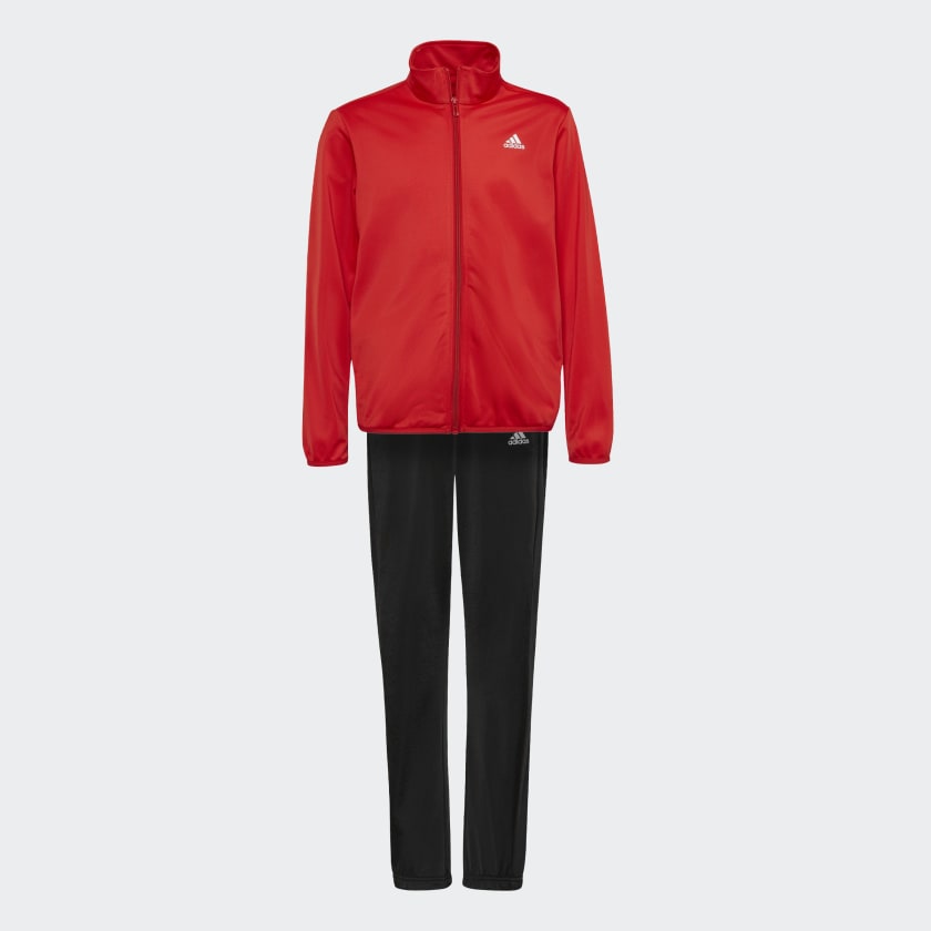 adidas Essentials Trainingsanzug Rot adidas Austria