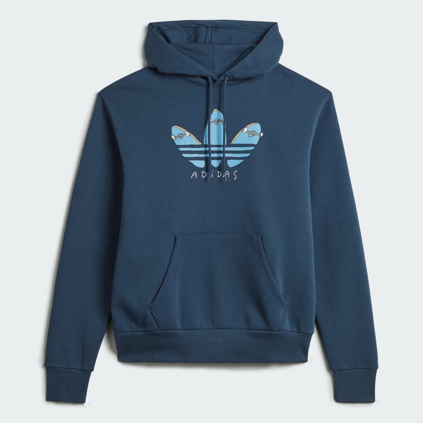 Adidas foil hoodie top