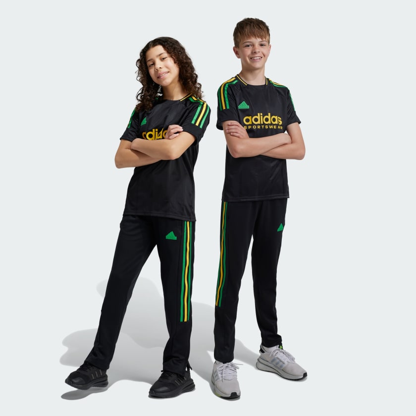 Adidas tiro tracksuit junior green outlet