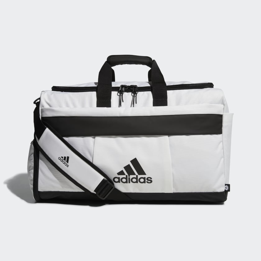 Adidas gym bag white
