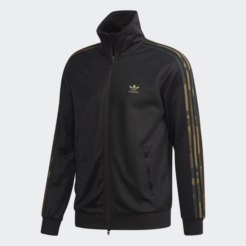 Jaqueta Camouflage Preto adidas adidas Brasil
