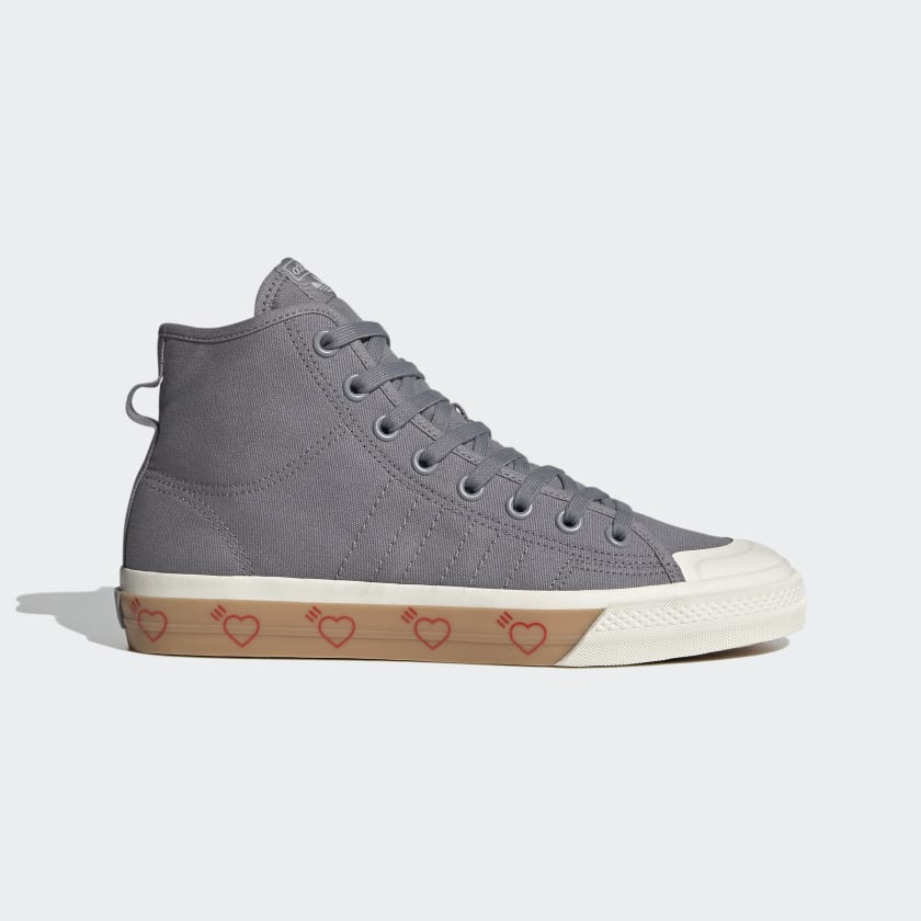 adidas Human Made Nizza Hi Shoes Grey adidas Thailand