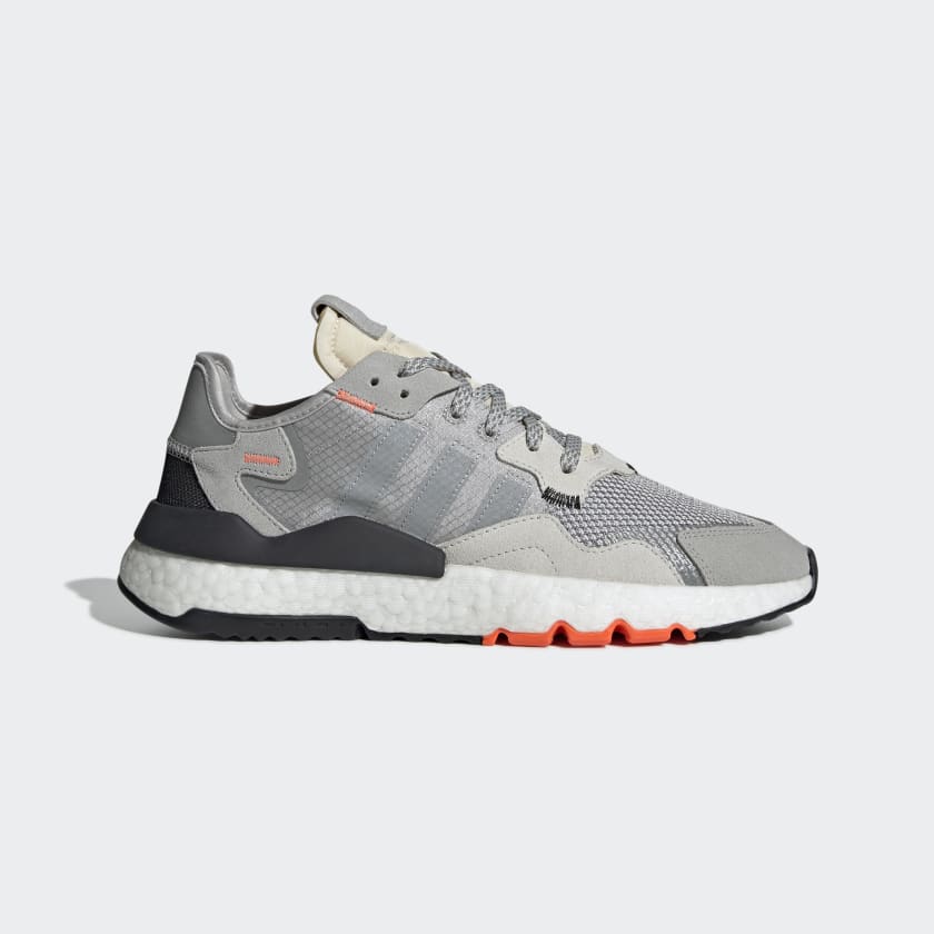 adidas Nite Jogger Shoes Grey adidas Malaysia