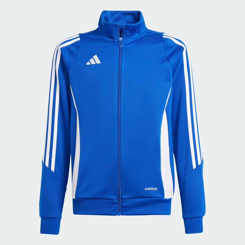 Adidas Tiro 24 Training Jacket in Blue Youth Xs
