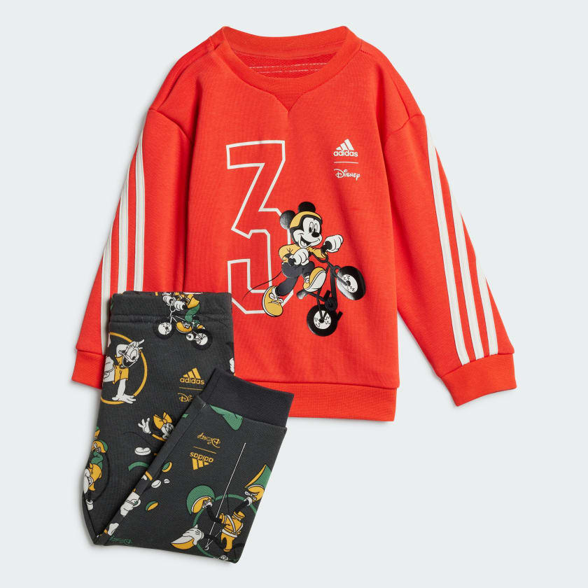 Adidas mickey mouse tracksuit discount