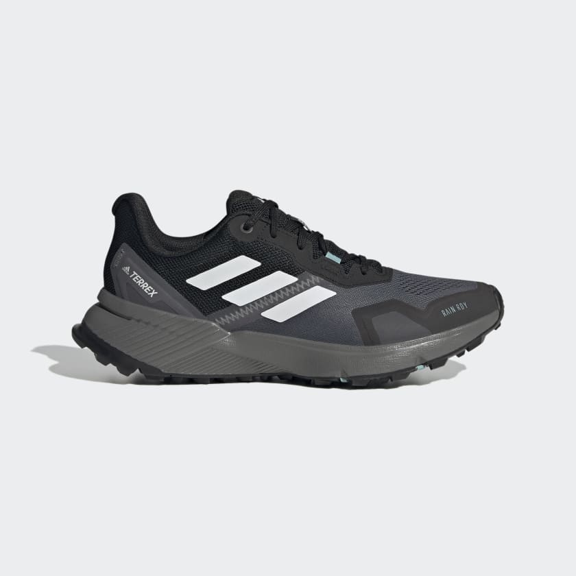 adidas Terrex Soulstride RAIN.RDY Trail Running Shoes - Black | Women's ...