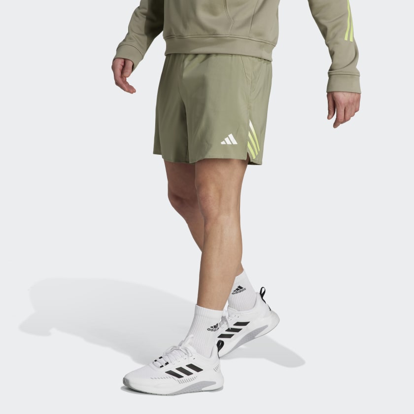 Adidas shorts with stripes sale