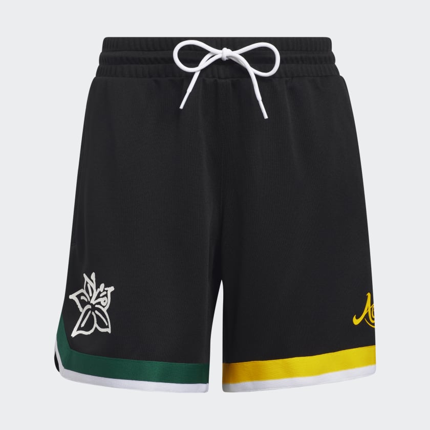 adidas Women s Basketball Candace Parker Shorts Black Free Shipping with adiClub adidas US
