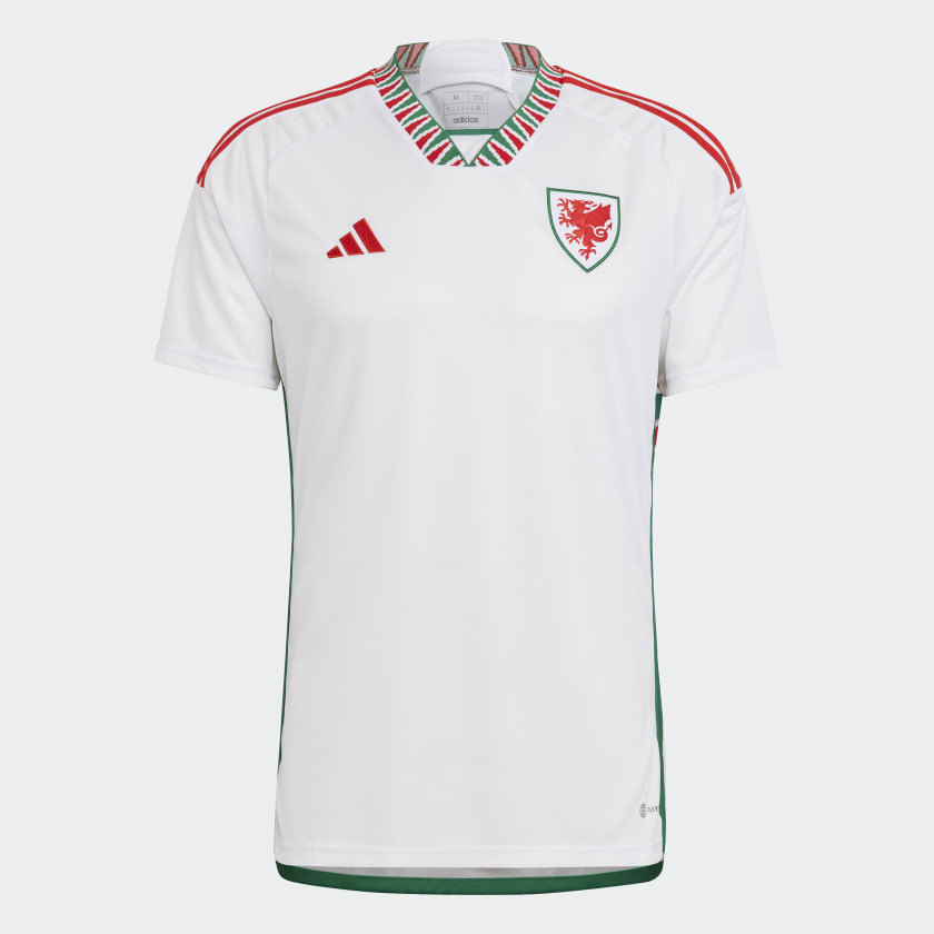 adidas Wales 22 Away Jersey White adidas New Zealand