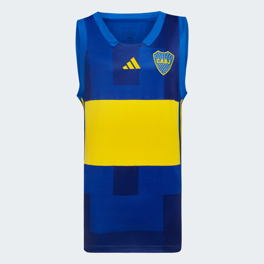 adidas Camiseta de Basquet Titular de Boca Juniors 23 24 Azul adidas Argentina