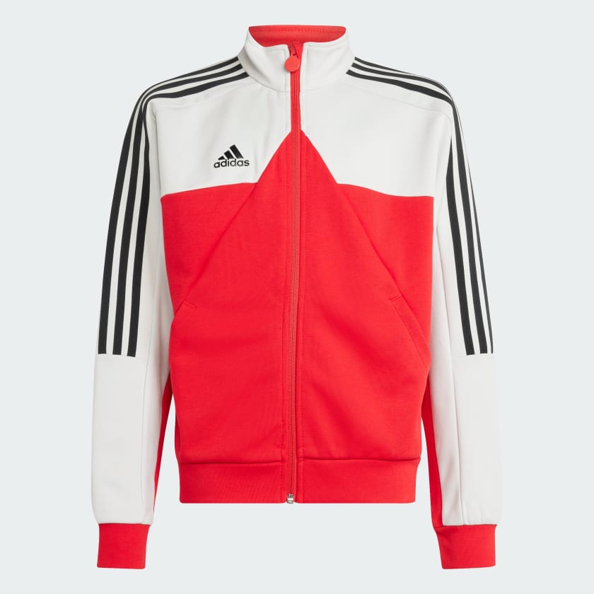 adidas Tiro Track Jacket Kids Grey adidas Thailand
