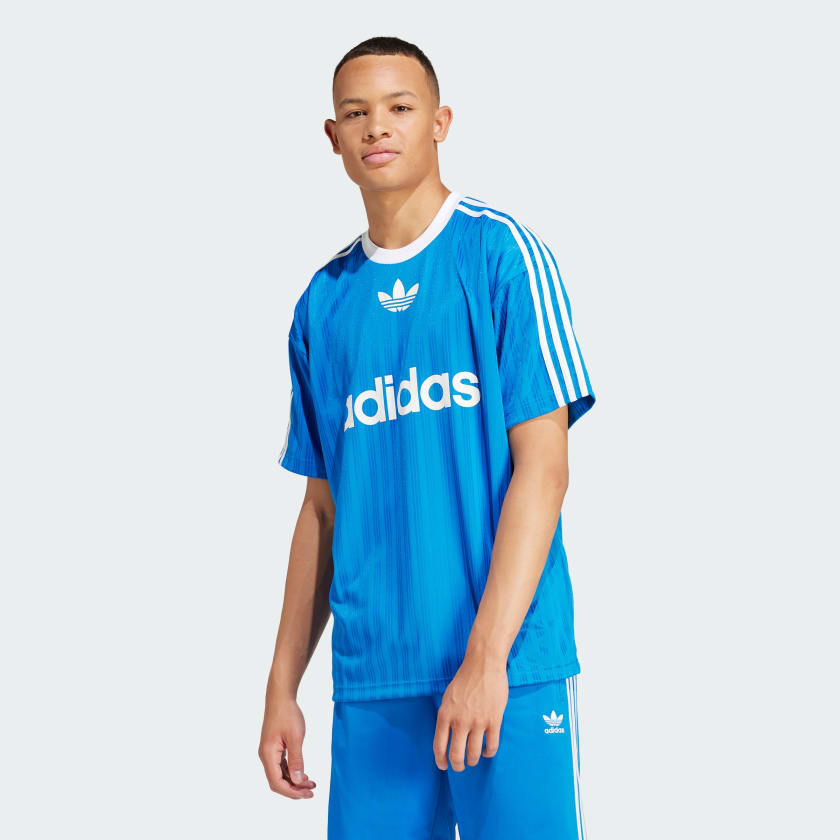 Remera adidas azul on sale