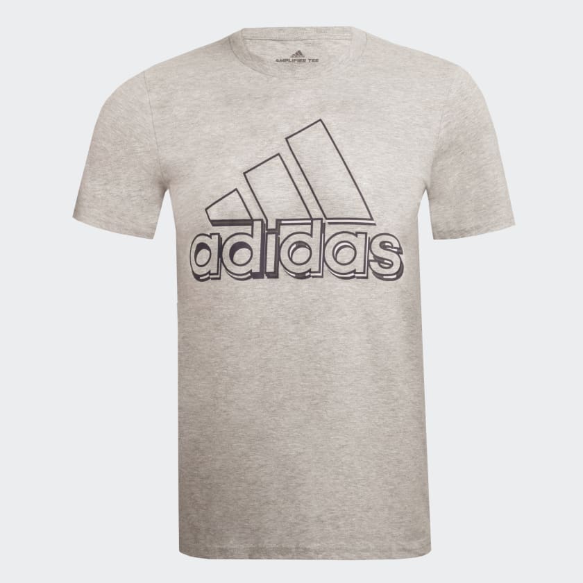 Playera adidas gris store
