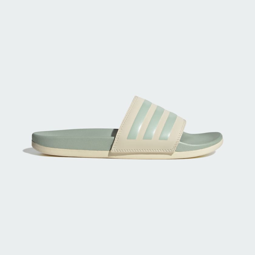 White adidas slide cheap