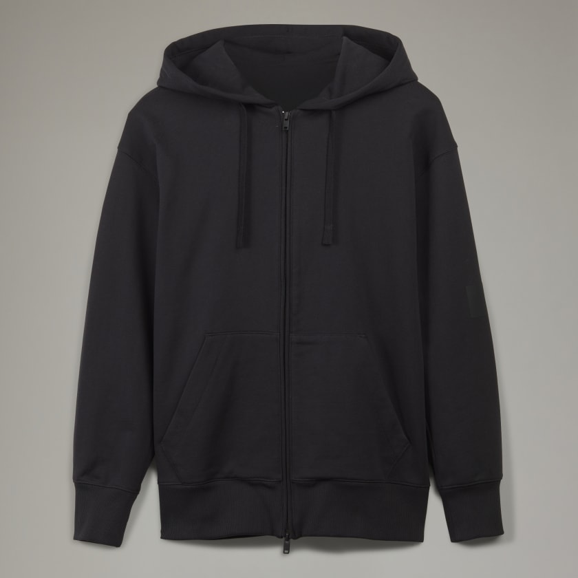 アディダス Y-3 ORGANIC COTTON TERRY ZIP HOODIE - ブラック | アディダス ジャパン