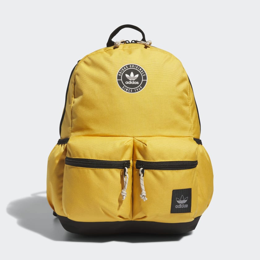 Inclinado Tareas del hogar con tiempo adidas Trefoil 3.0 Backpack - Yellow | Unisex Lifestyle | adidas US