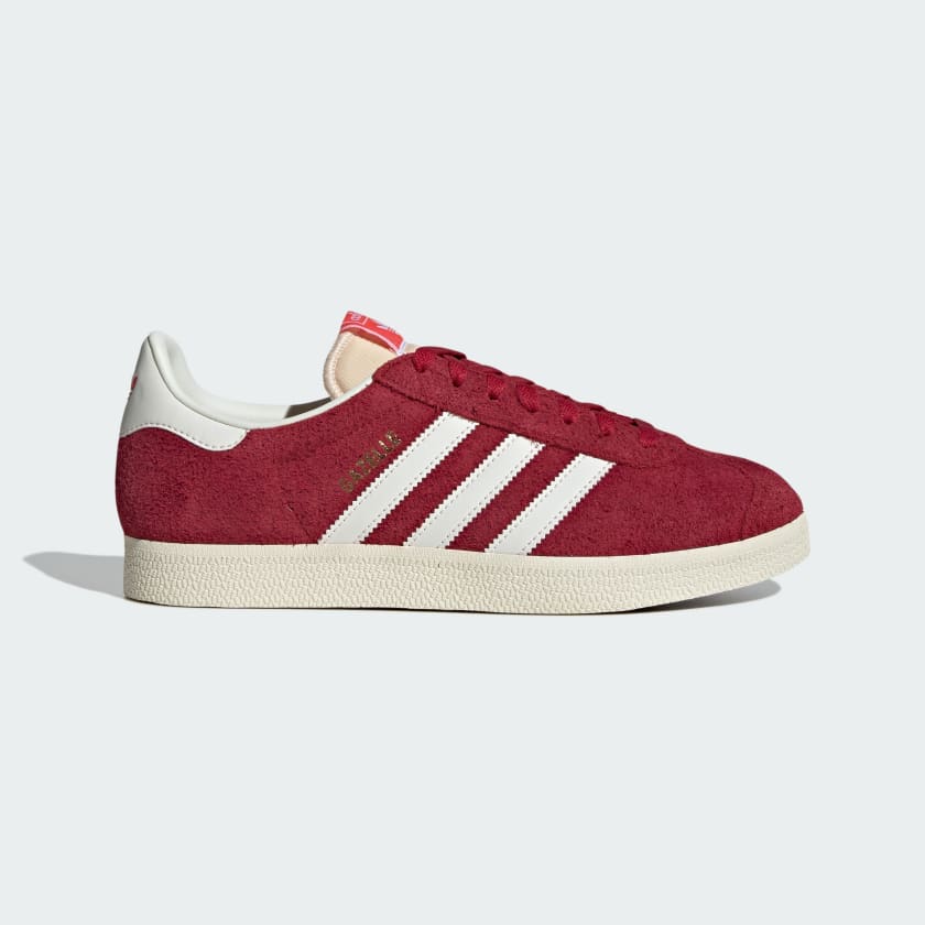 Basket gazelle bordeaux femme on sale