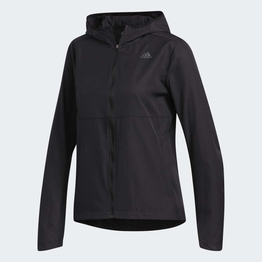 adidas Own the Run Hooded Windbreaker