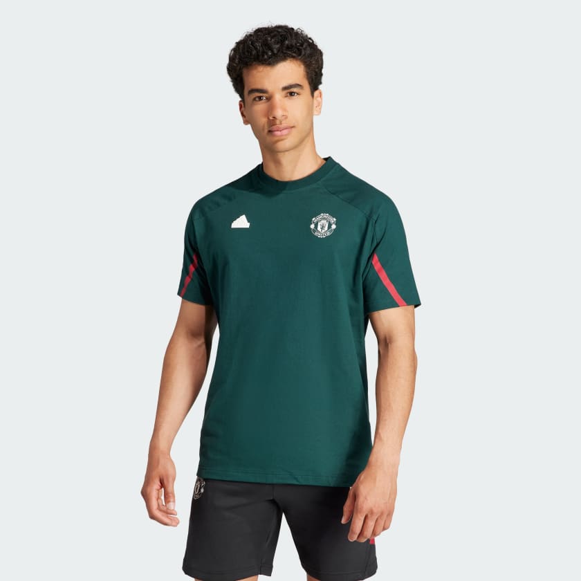 adidas Manchester United Designed for Gameday Tee Green adidas T rkiye
