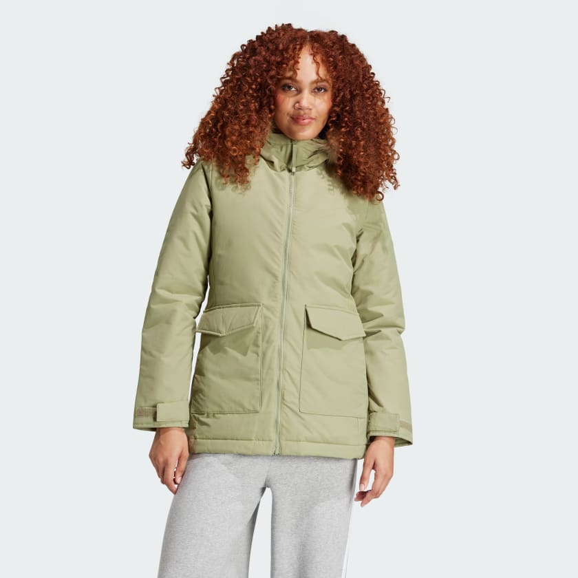 Parka Paveric Fur Verde IX8882 21 model