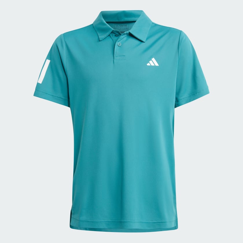 Polo con Cuello Club de Tenis 3 Tiras Turquesa adidas adidas Peru