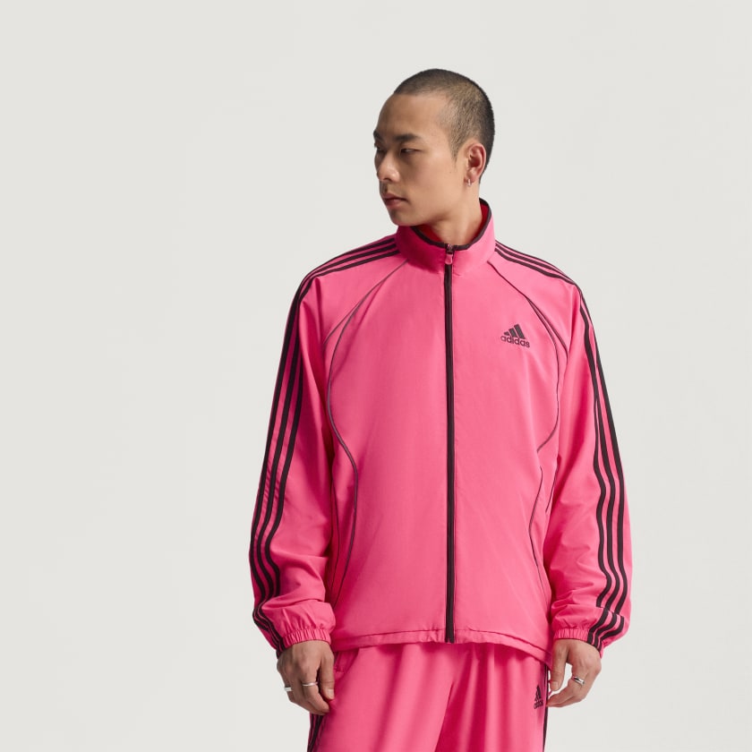 トップス adidas track jacket pink size L Adidas Pink Zip Front Jacket 2T New | eBay