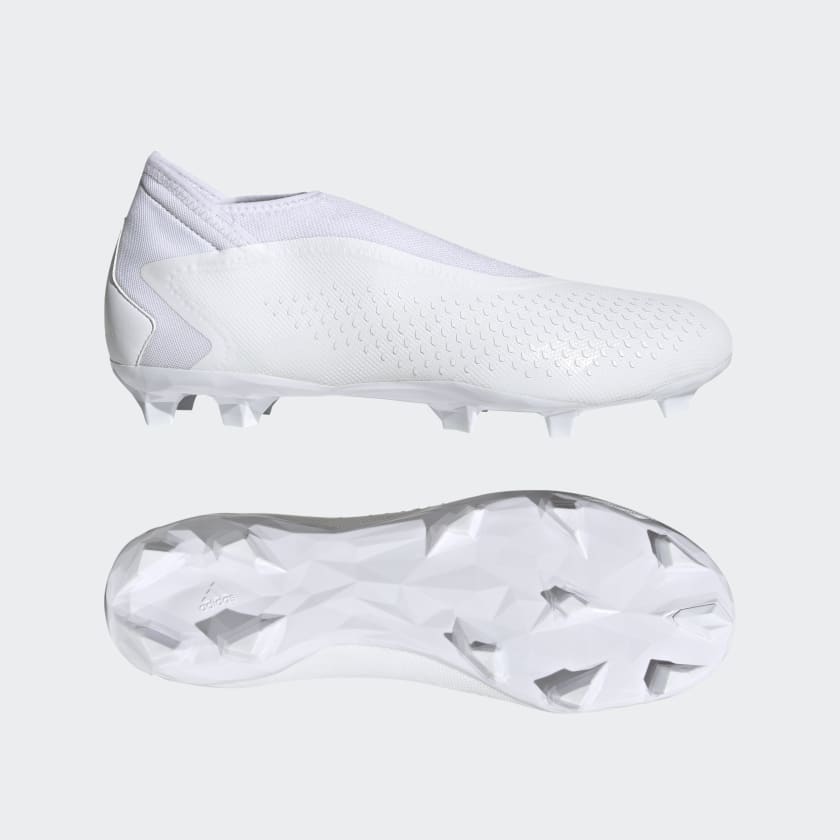 Botines adidas sin outlet cordones blancos