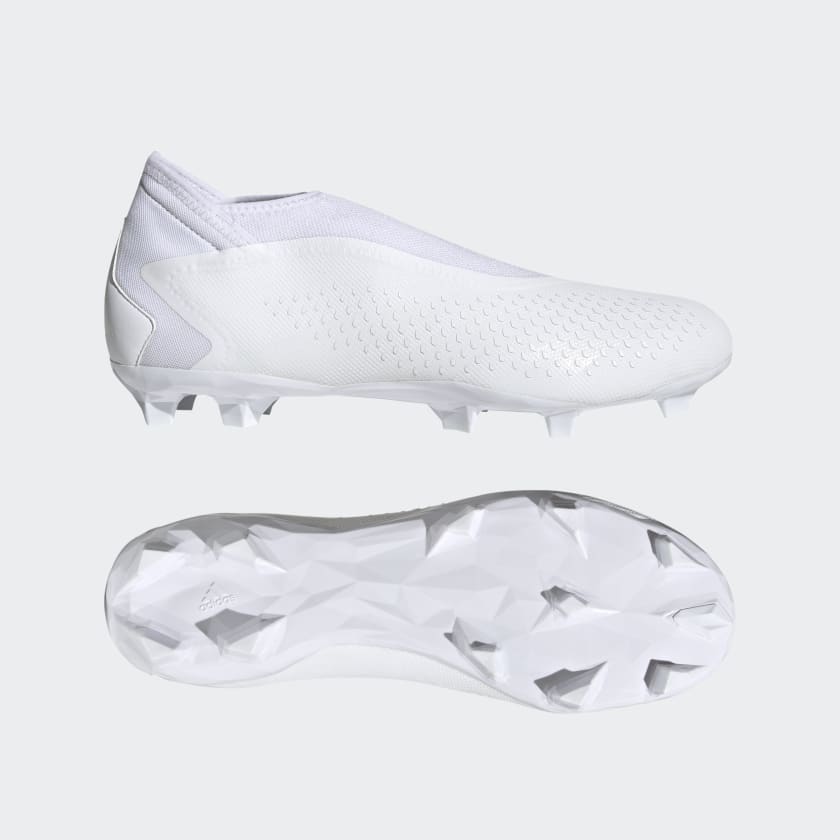 replica helikopter Schaar adidas Predator Accuracy.3 Laceless Firm Ground Soccer Cleats - White |  Unisex Soccer | adidas US