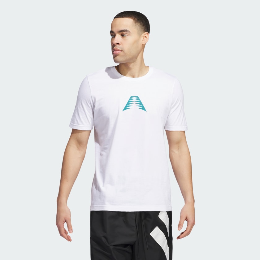 ★ adidas★ Anthony Edwards Tea White IU2810 adidas Anthony Edwards 1 Foundation Tee - White | Free