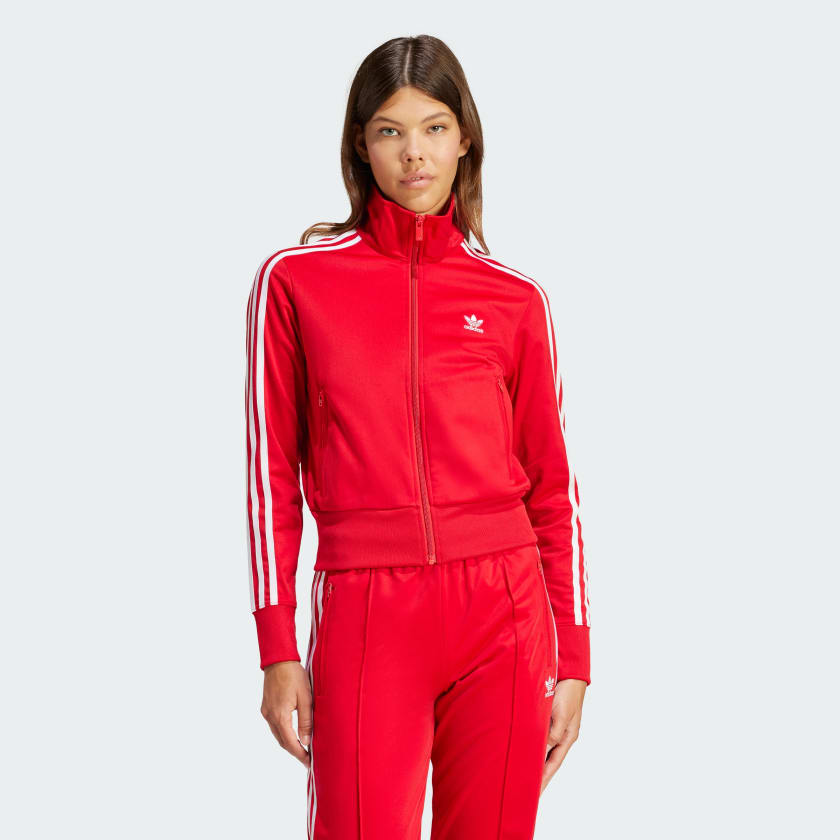 Adidas firebird red new arrivals