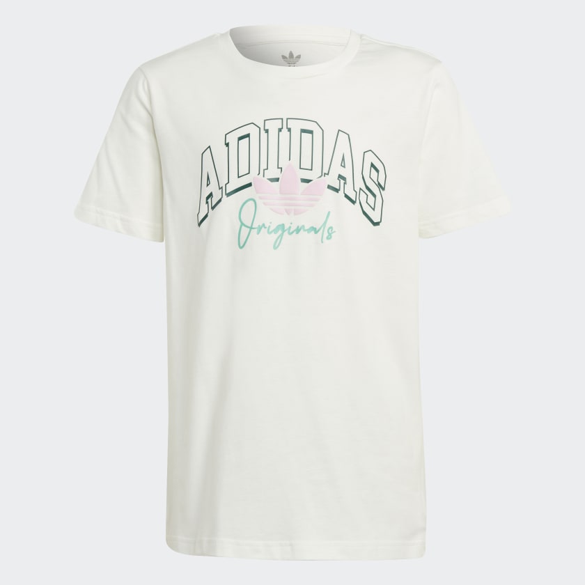 adidas Collegiate Graphic Pack BF T shirt Wit adidas Offici le