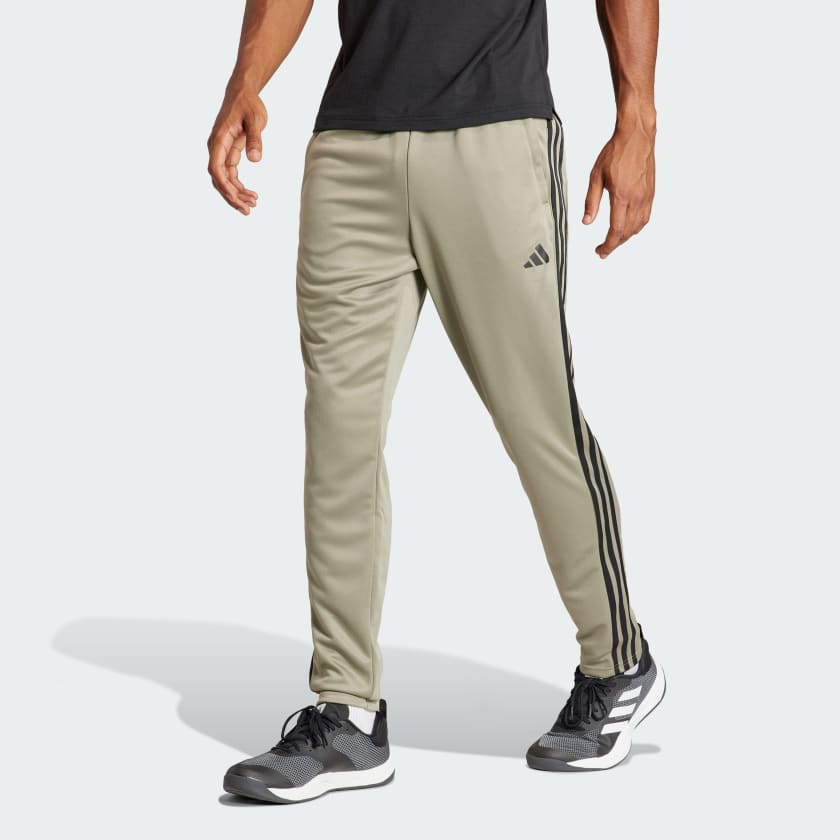 adidas Pants Train Essentials 3 Stripes Verde adidas Mexico