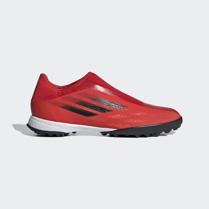 Adidas rojos sin cordones discount