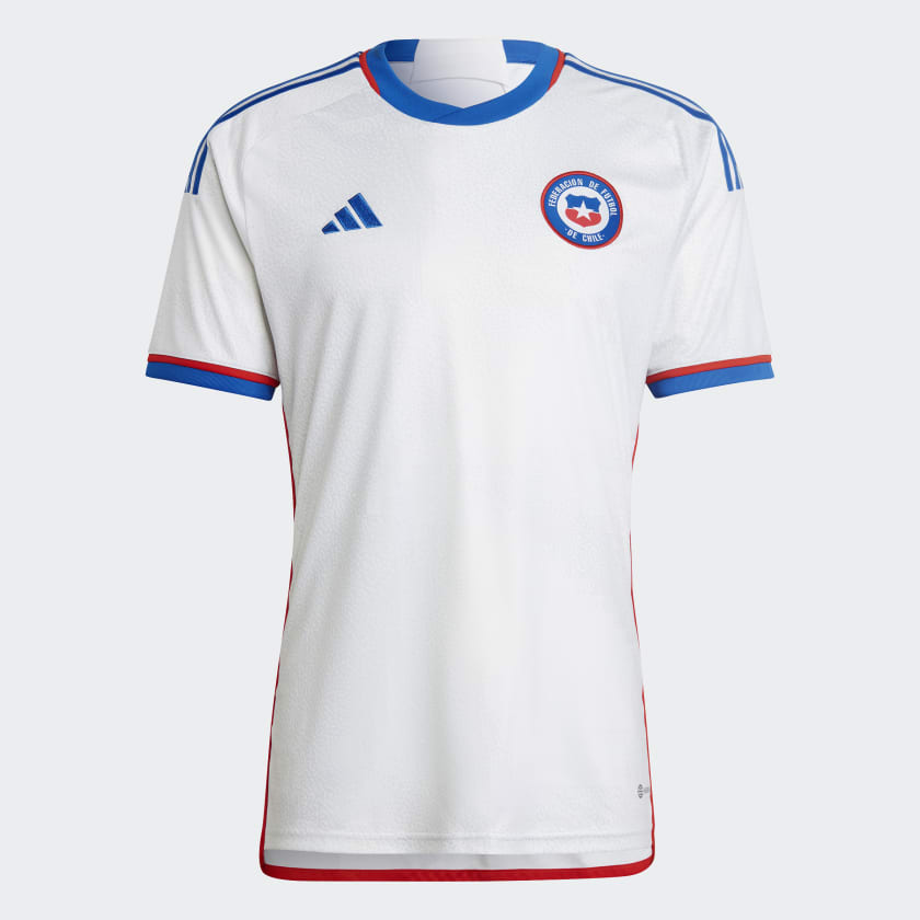 adidas Jersey Uniforme de Visitante Chile 22 Blanco adidas Mexico