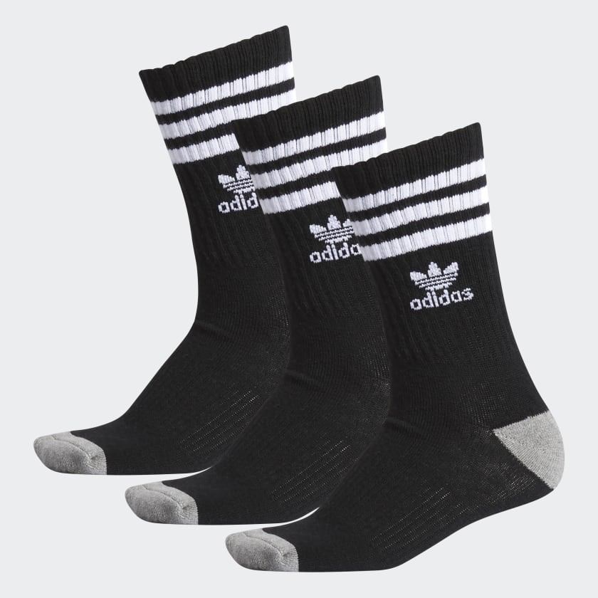 adidas Roller Crew Socks 3 Pairs - Multicolor | BH6442 | adidas US