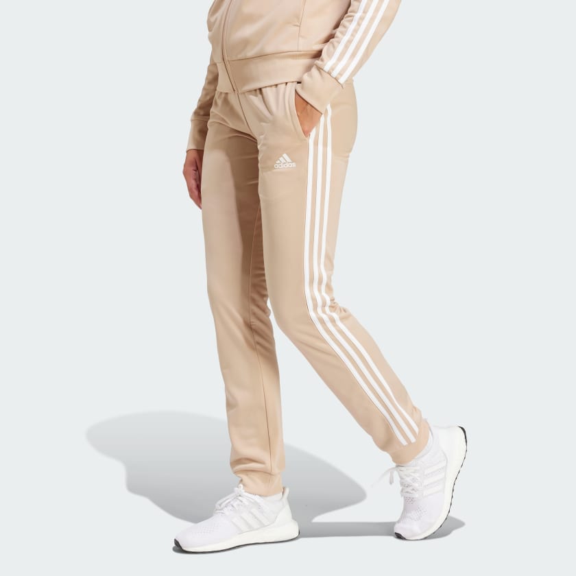 adidas Primegreen Essentials Warm-Up Slim Tapered 3-Stripes Track Pants ...