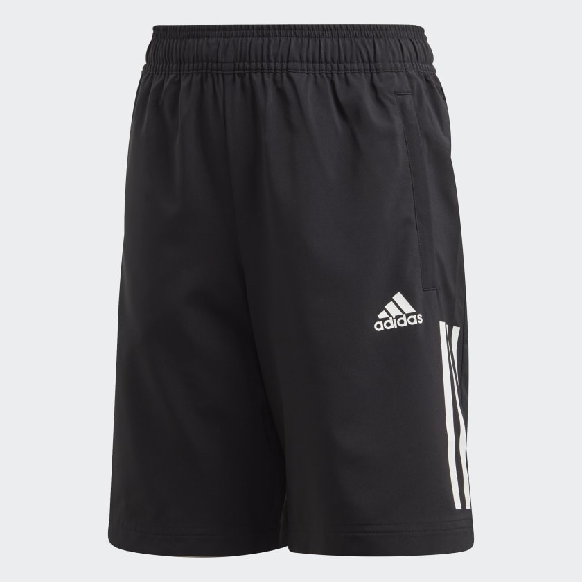 adidas 3-Stripes Shorts - Black | adidas UK