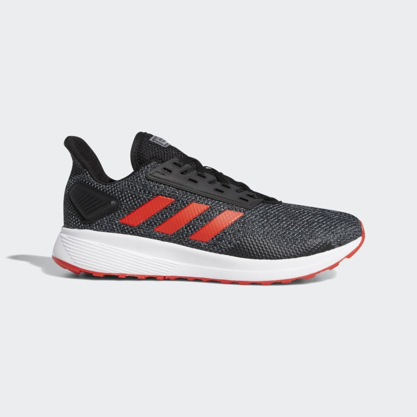 Adidas black duramo 9 deals