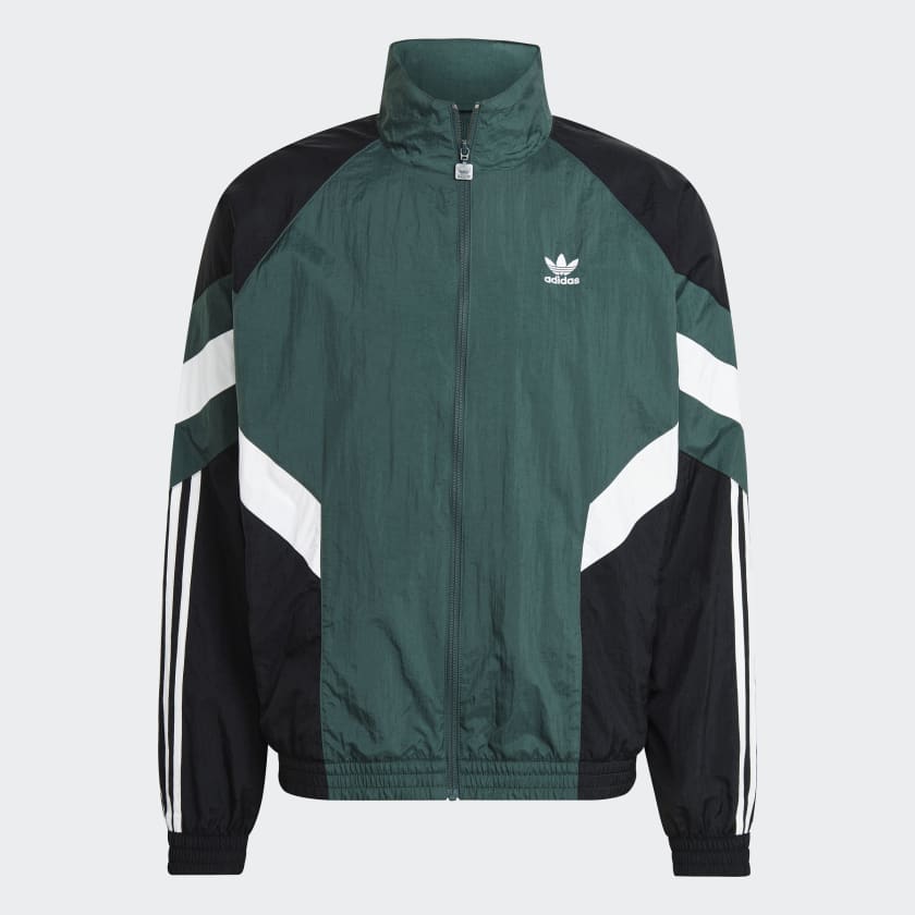 Blue and green adidas jacket shop