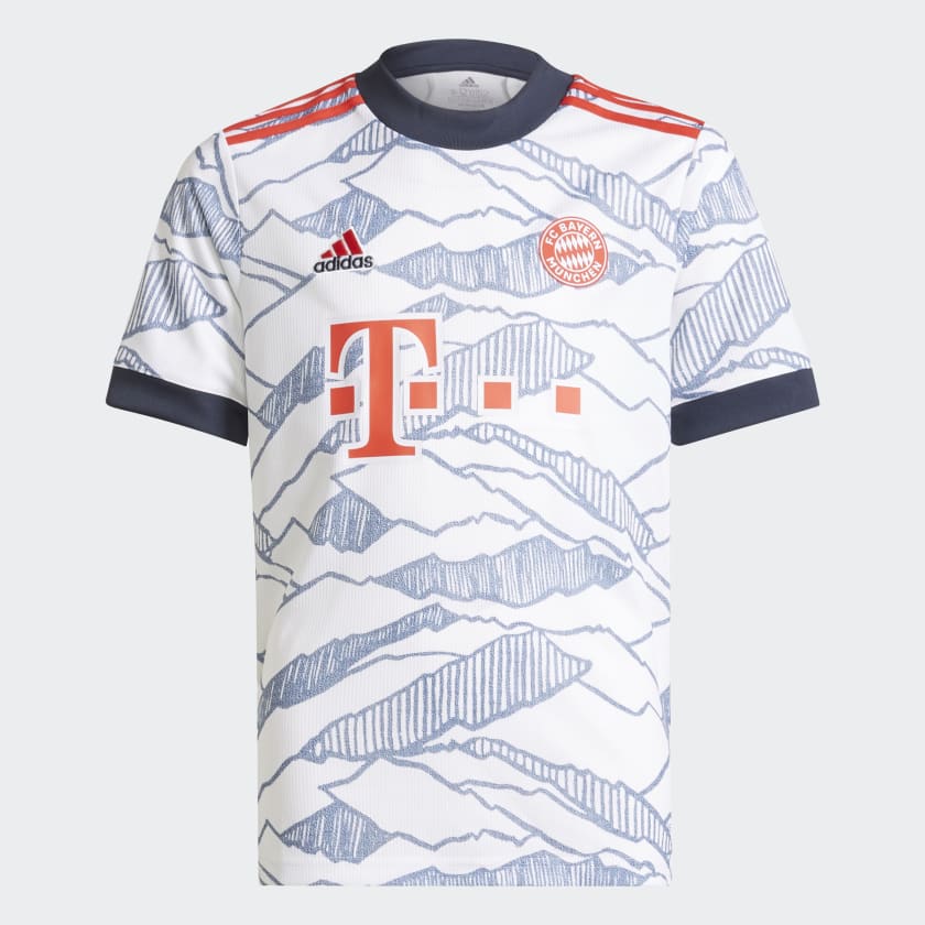  adidas Men's 2021-22 FC Bayern Third Jersey (White, Small) :  Clothing, Shoes & Jewelry